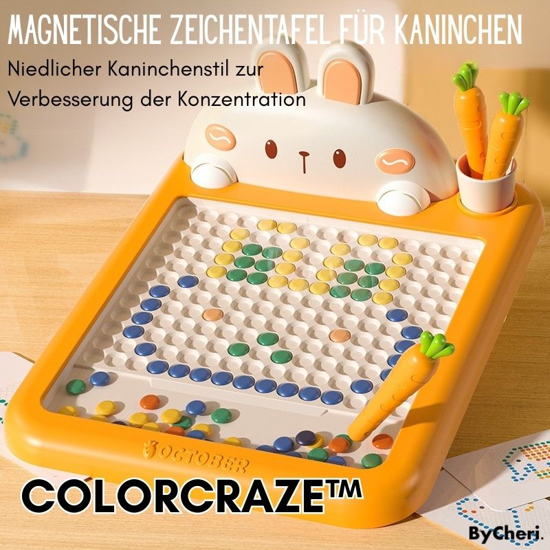 Kids Magnetic Drawing Board Pen Guide & 24 Cards