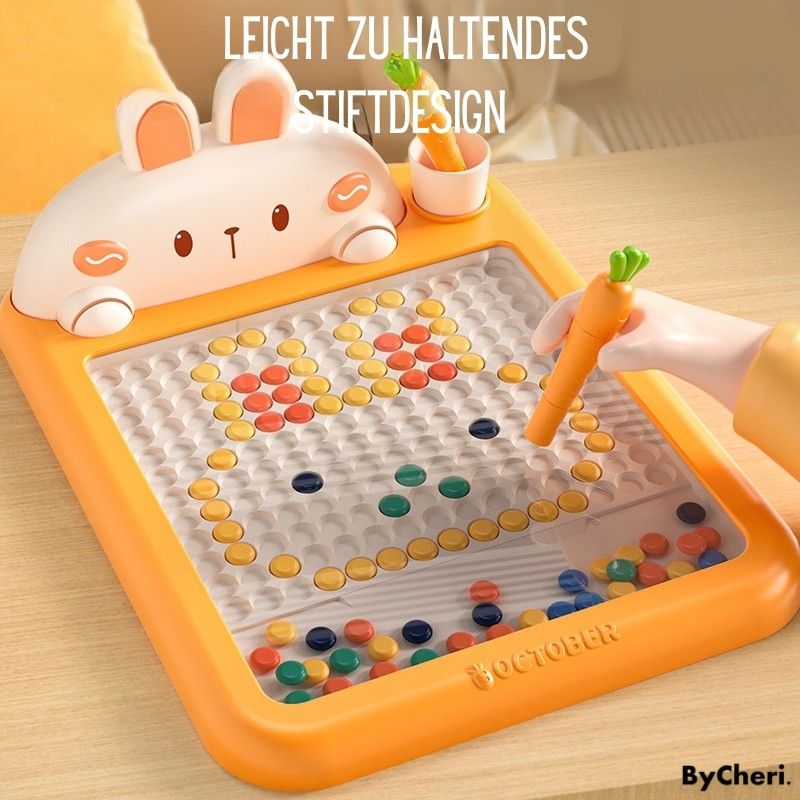 Kids Magnetic Drawing Board Pen Guide & 24 Cards