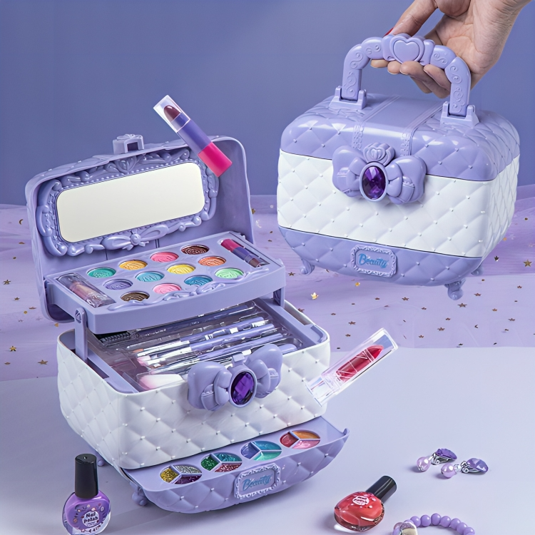 Kids Makeup Set Non-Toxic & Water-Washable For Sensitive Skin