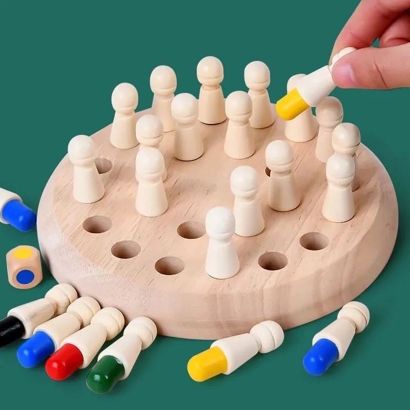 Kids Memory Game Wooden Non-Toxic Ages 3+