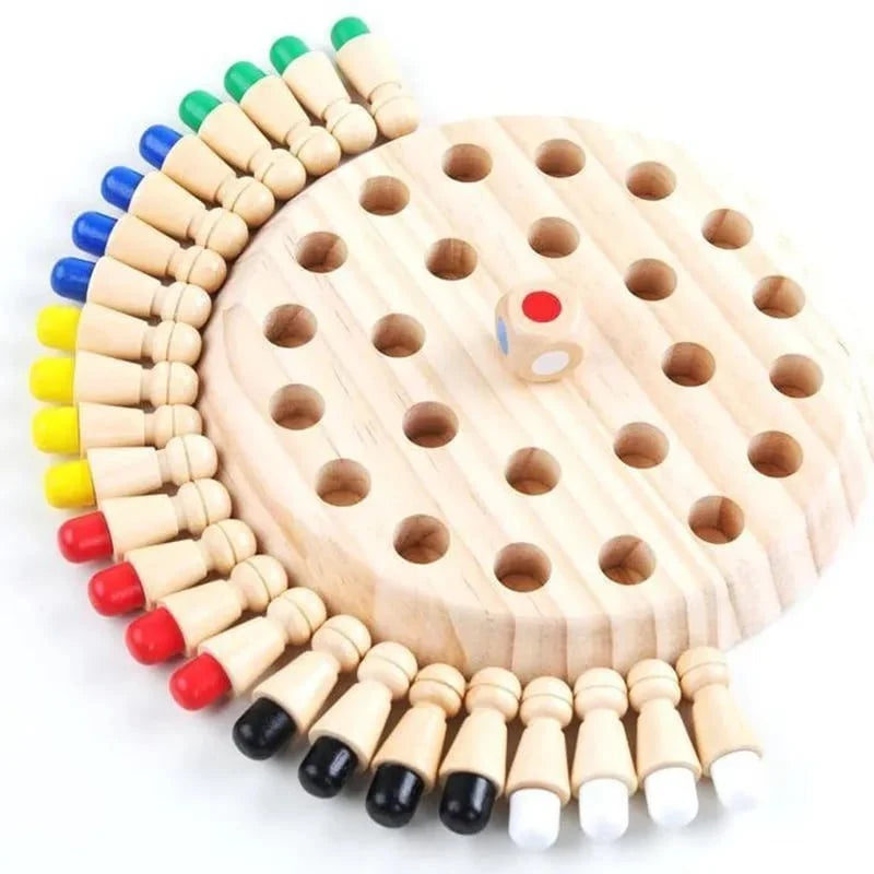 Kids Memory Game Wooden Non-Toxic Ages 3+