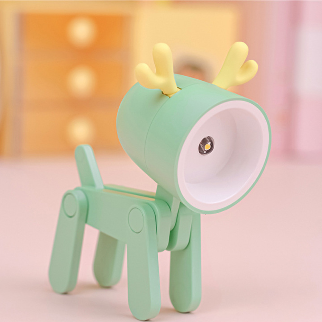 Kids Night Light Adjustable Animal LED Battery-Powered & Portable