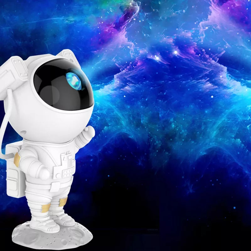 Kids Night Light Astronaut Starry Projector Dimmable LED