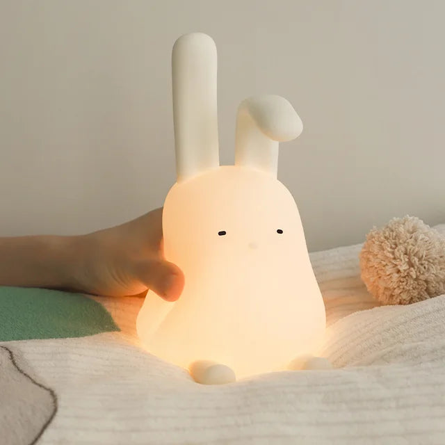 Kids Night Light Bunny Touch Control USB Rechargeable