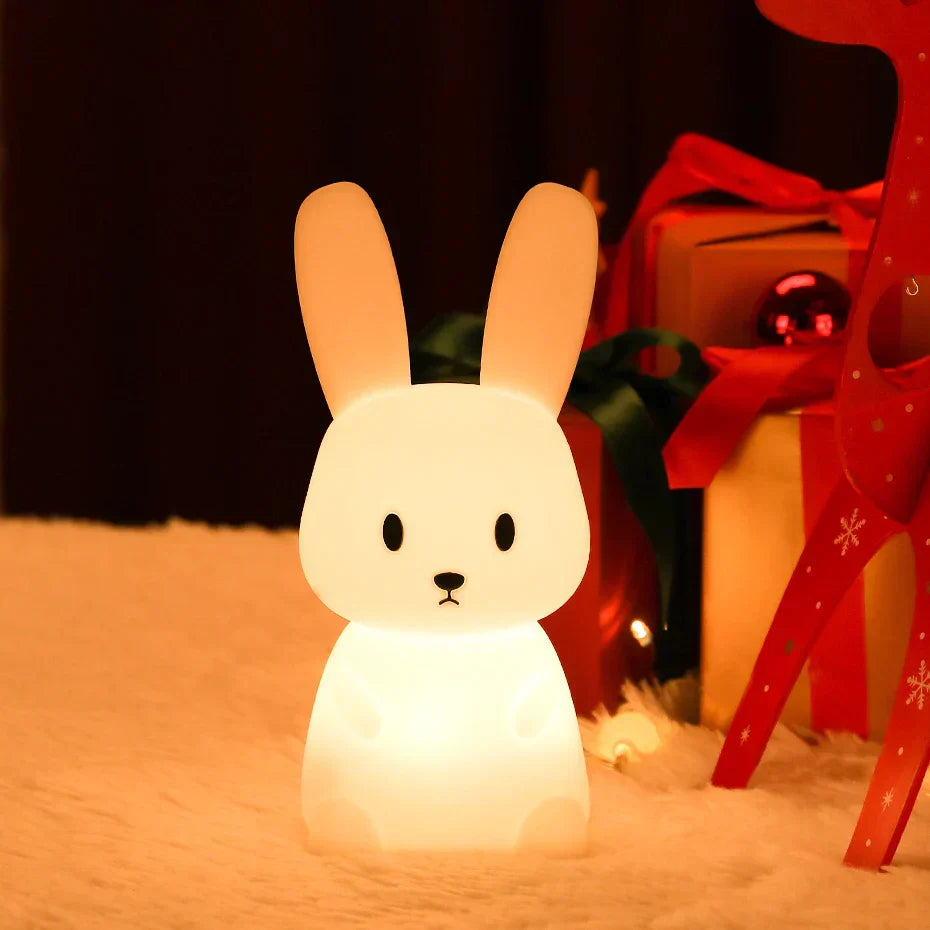 Kids Night Light Bunny Touch Control USB Rechargeable