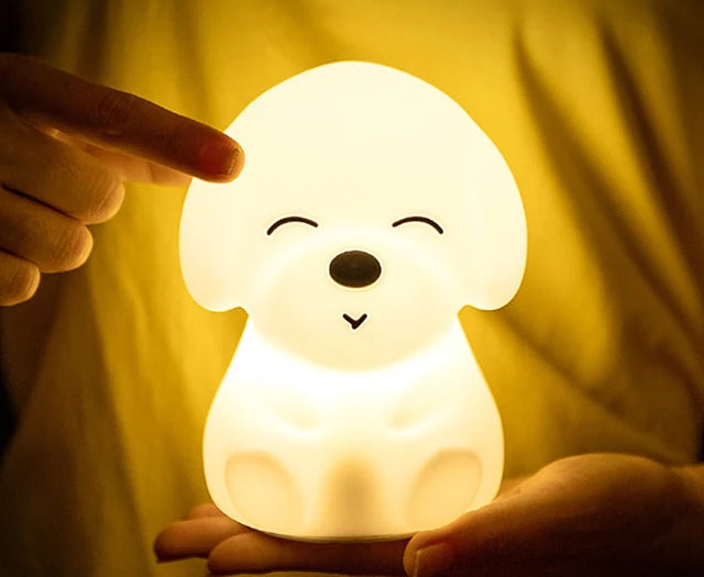 Kids Night Light Bunny Touch Control USB Rechargeable