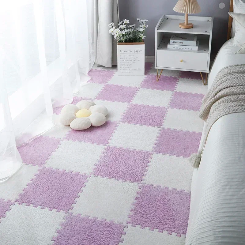 Kids Play Mat Interlocking Shock-Absorbing Waterproof & Wipe-Clean