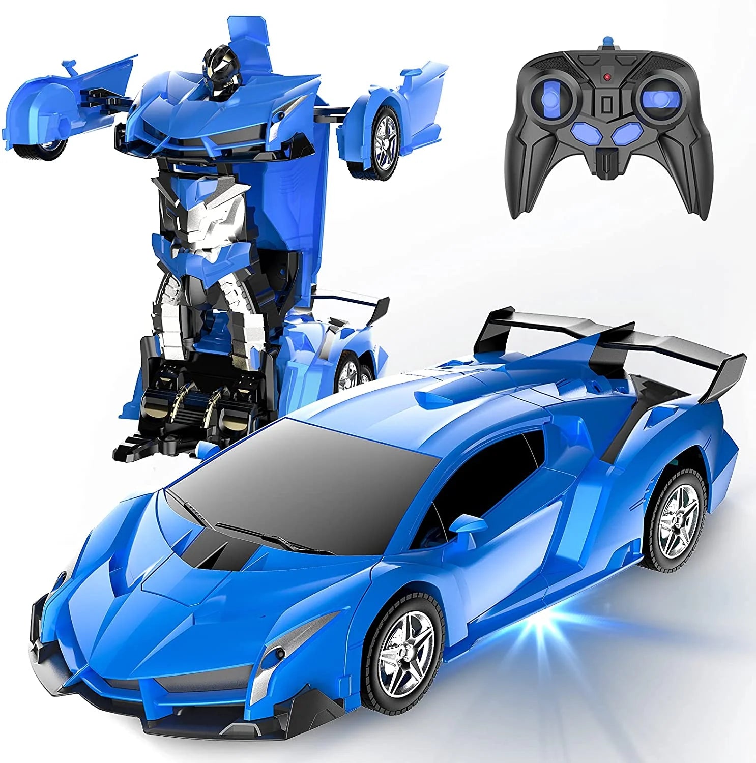 Kids RC Car Transformable Push-Button Drift & Rotation