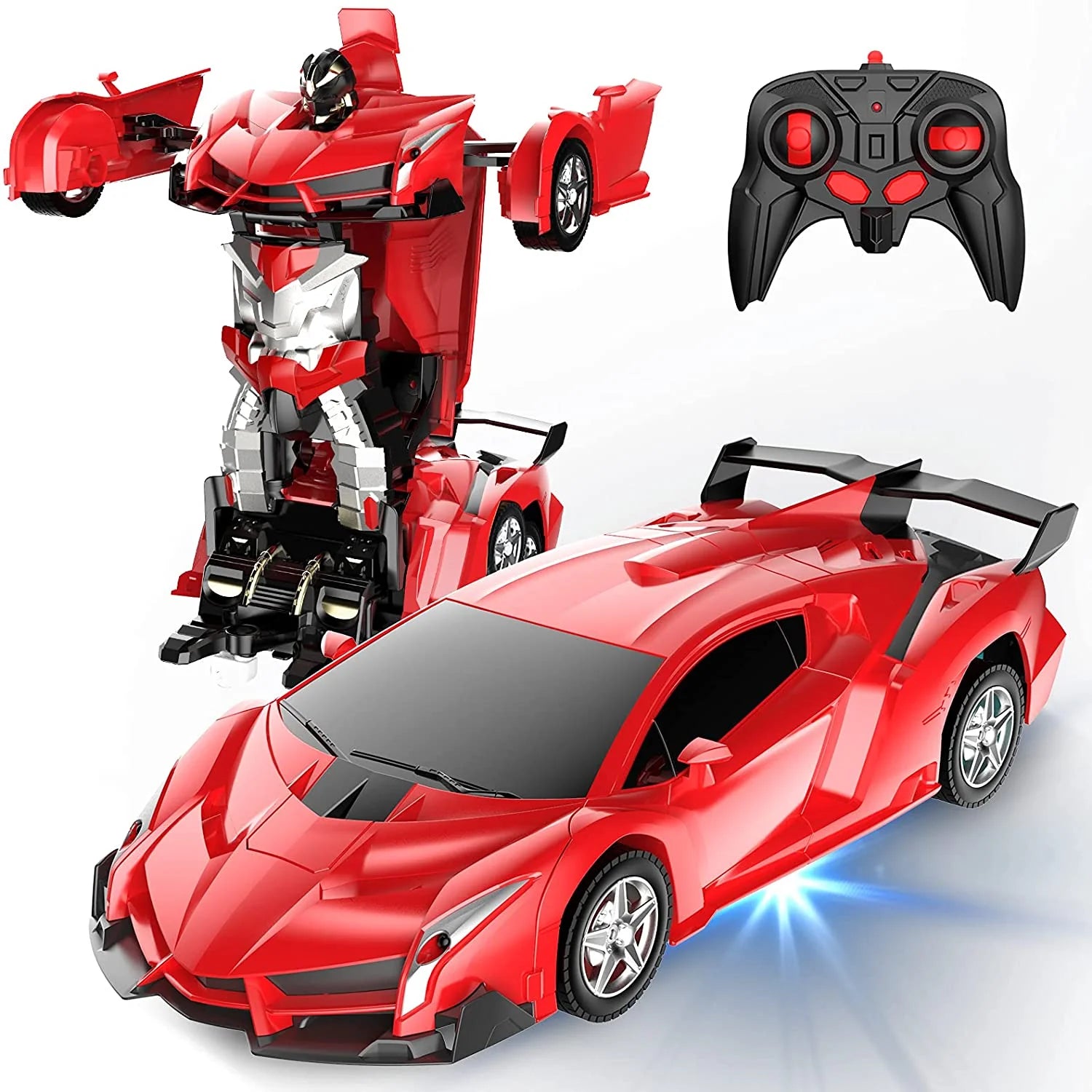 Kids RC Car Transformable Push-Button Drift & Rotation