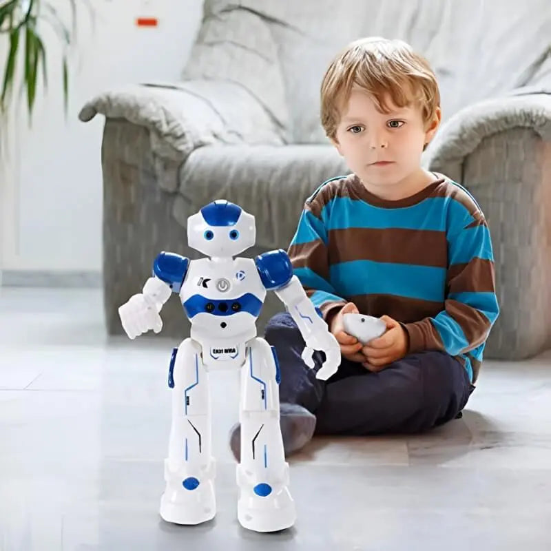 Kids Robot Toy Gesture-Controlled Programmable 60-Min Playtime