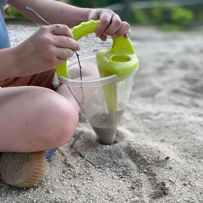 Kids Sand Mold Conical Foldable Two-Part Ergonomic Handle