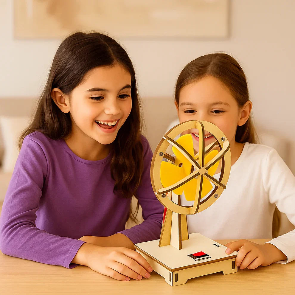 Kids Science Kit Wooden Hydraulics & Mechanics