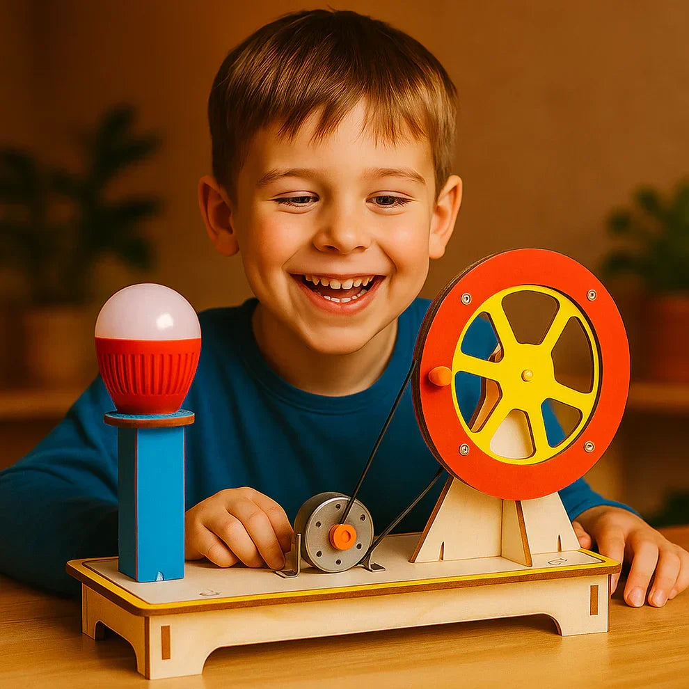 Kids Science Kit Wooden Hydraulics & Mechanics