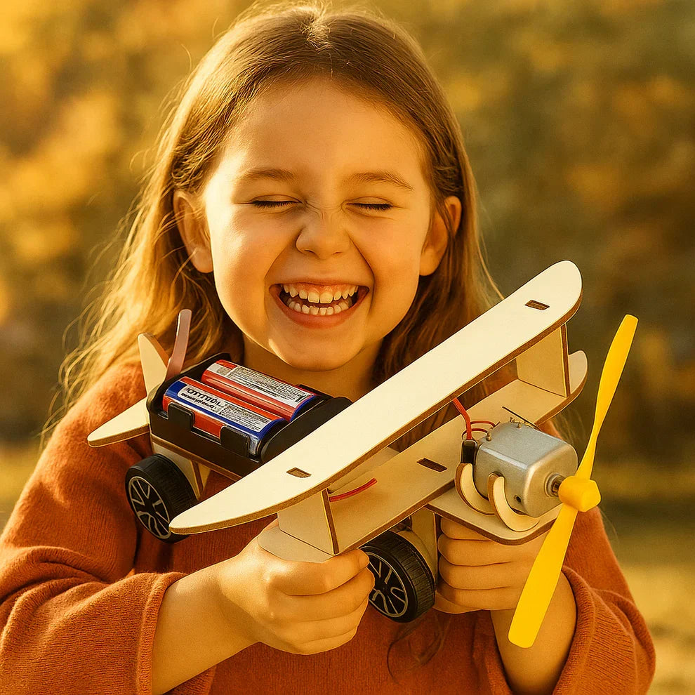 Kids Science Kit Wooden Hydraulics & Mechanics