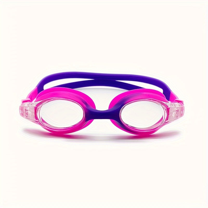 Kids Swim Goggles Anti-Fog & Leak-Proof Silicone Adjustable Strap