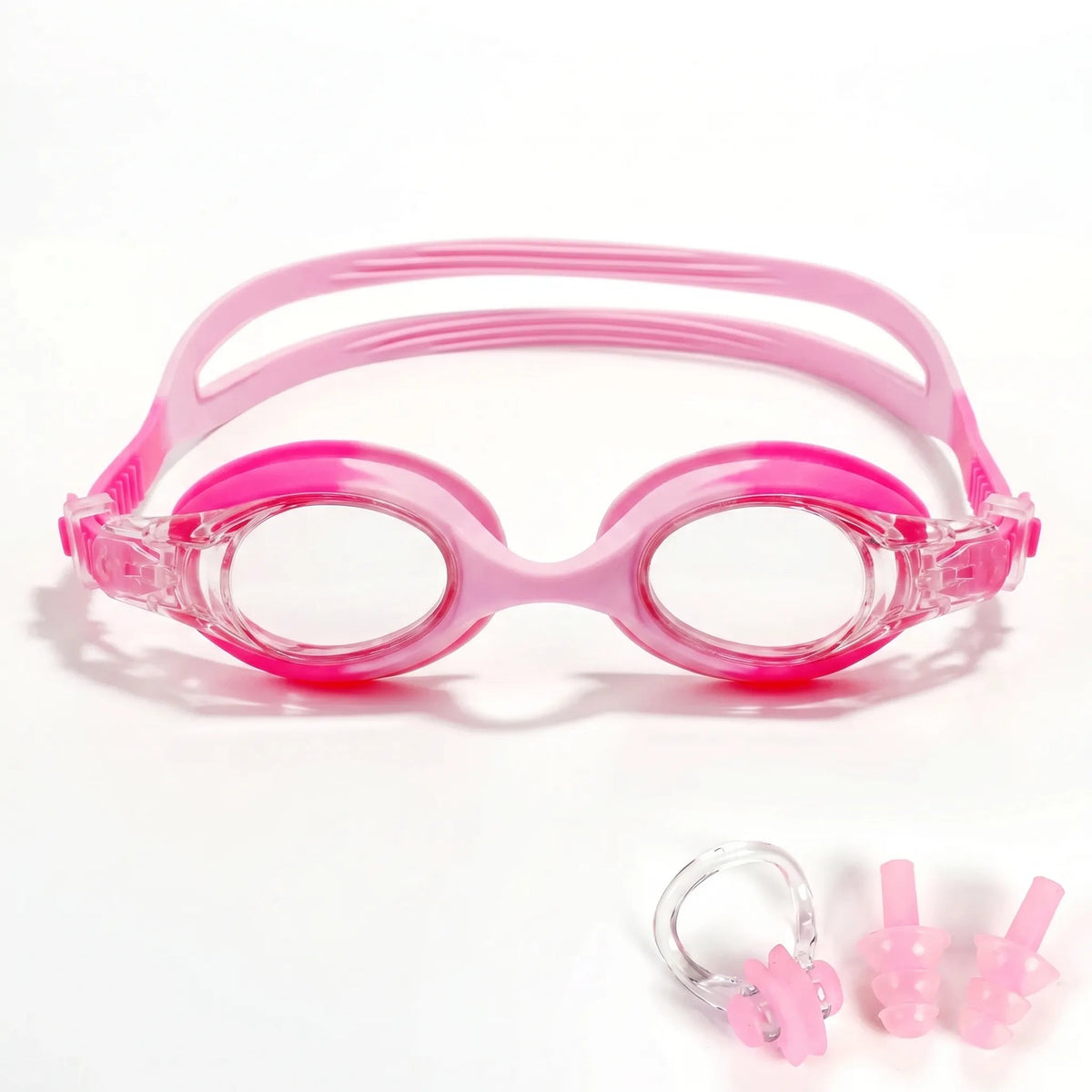Kids Swim Goggles Fog-Free Quick-Adjust Split Strap