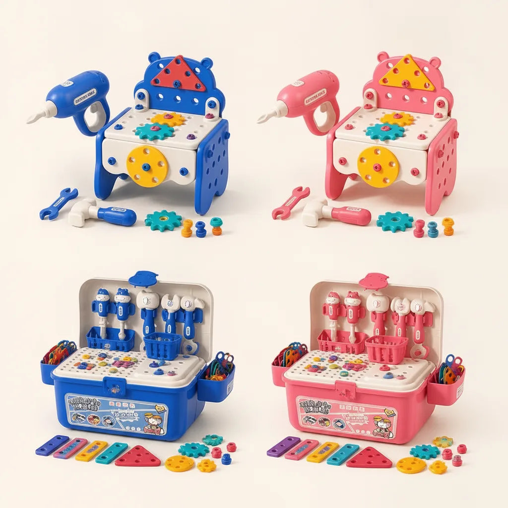 Kids' Tool Set Child-Sized Set of 92 or 152