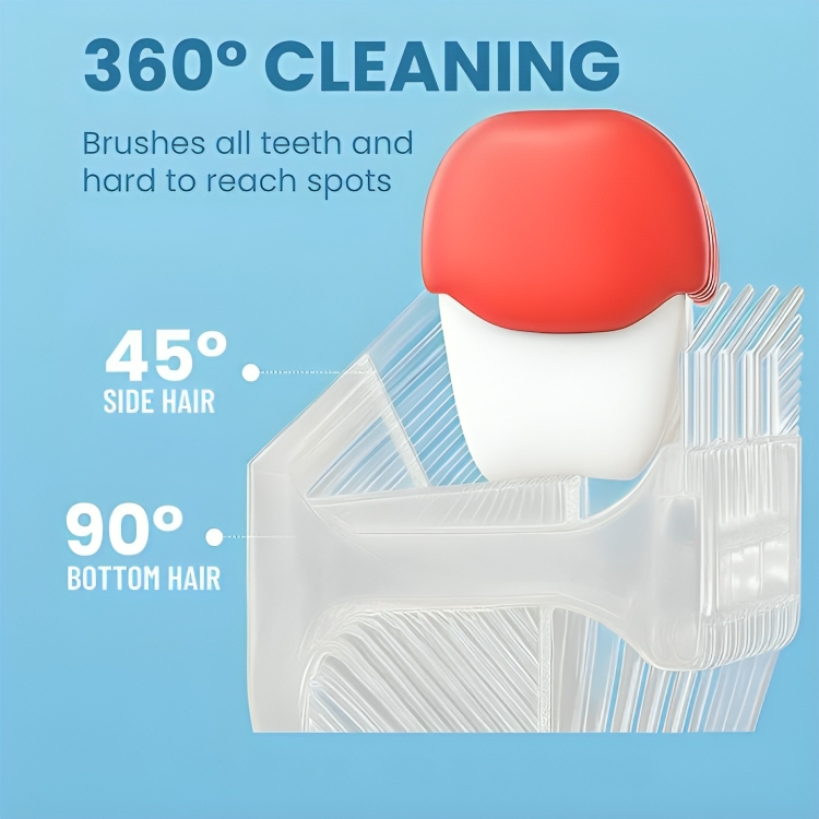 Kids Toothbrush Dinosaur Design Child-Sized Ages 2 To 12