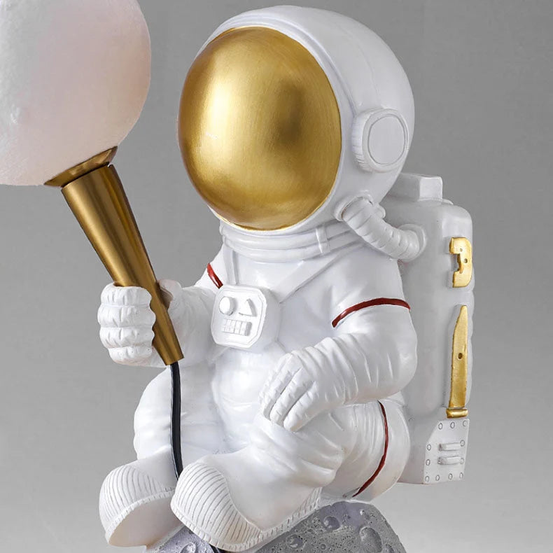 Kids Wall Lamp Astronaut Design Warm Glare-Free LED