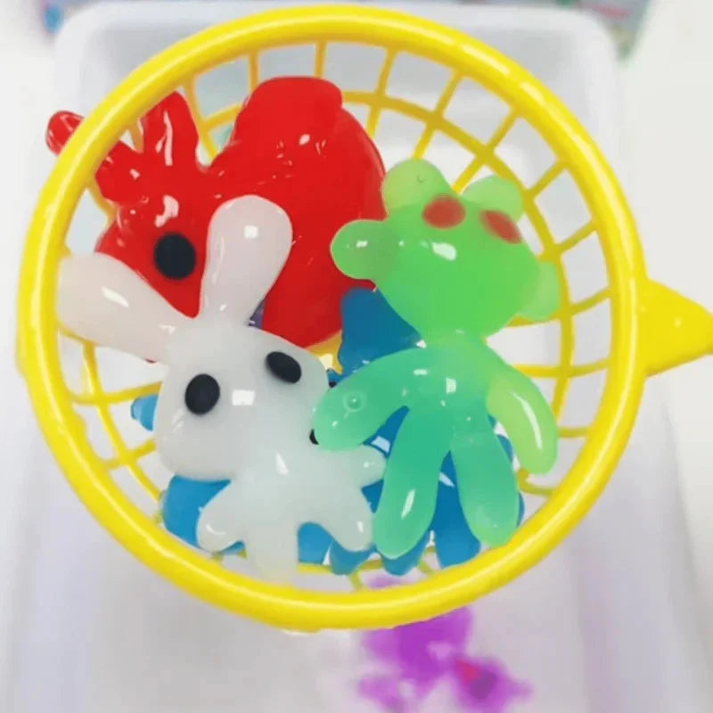 Kids Water Gel Craft Kit Non-Toxic Gel & Templates