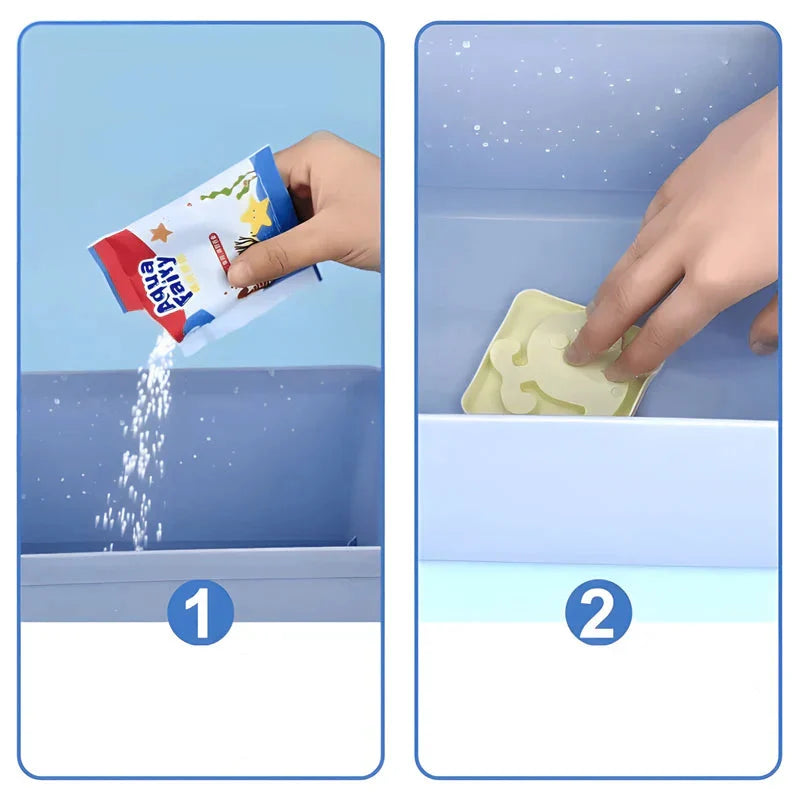 Kids Water Gel Craft Kit Non-Toxic Gel & Templates