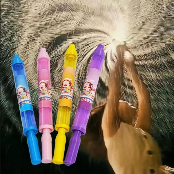 Kids Water Gun Fireworks Spray Effect Easy Pull Trigger
