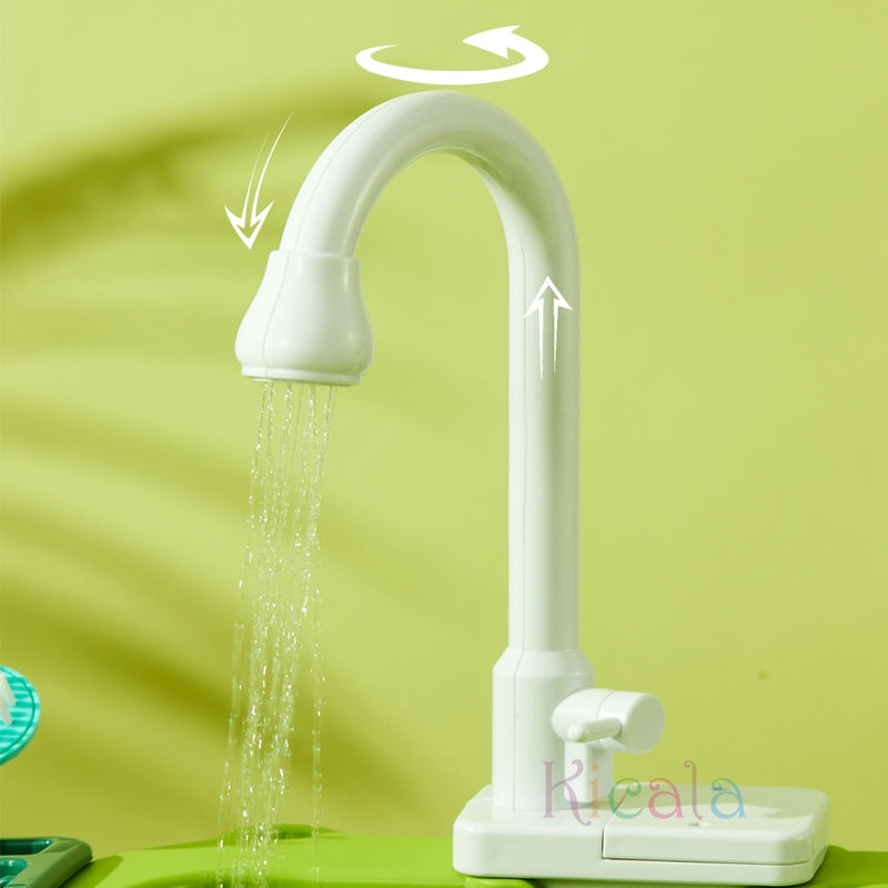 Kids Water Play Table Circulating Fountain Accessories Included