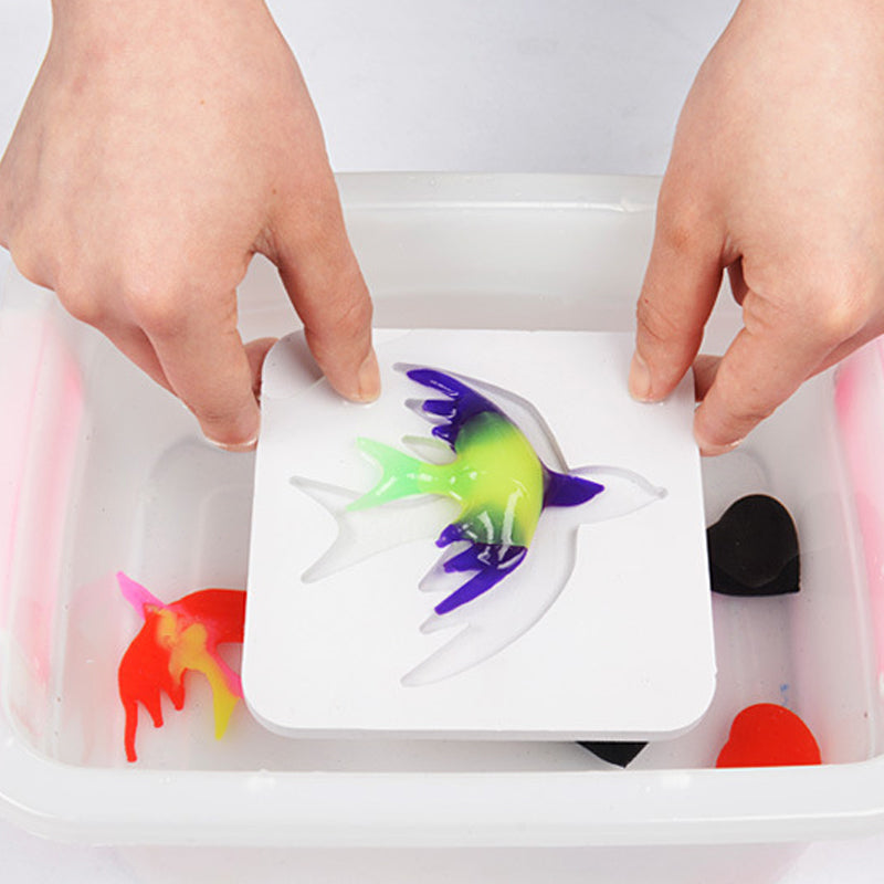 Kids Water Toy Set Non-Toxic 12 Colors & Shapes