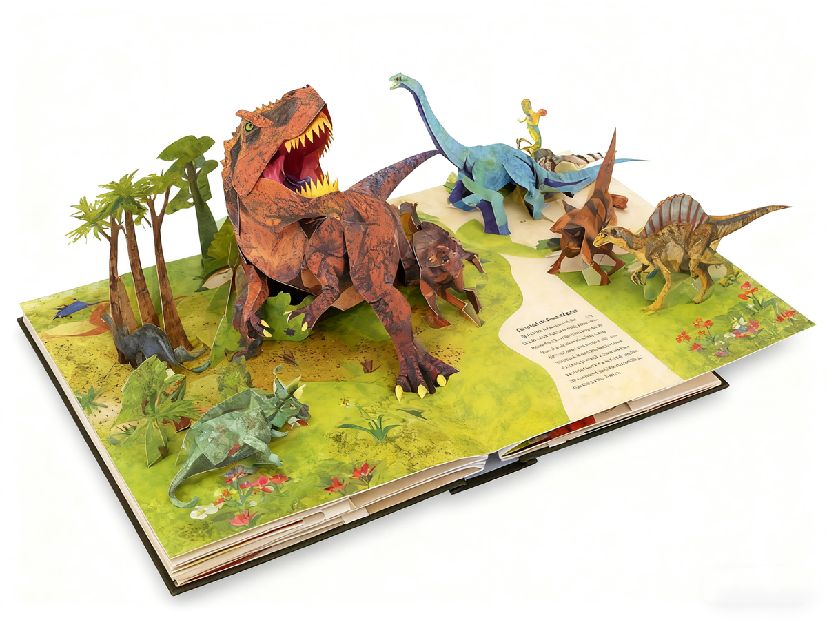 Kinder Dinosaurier Spielzeug Interaktives 3D STEM Set