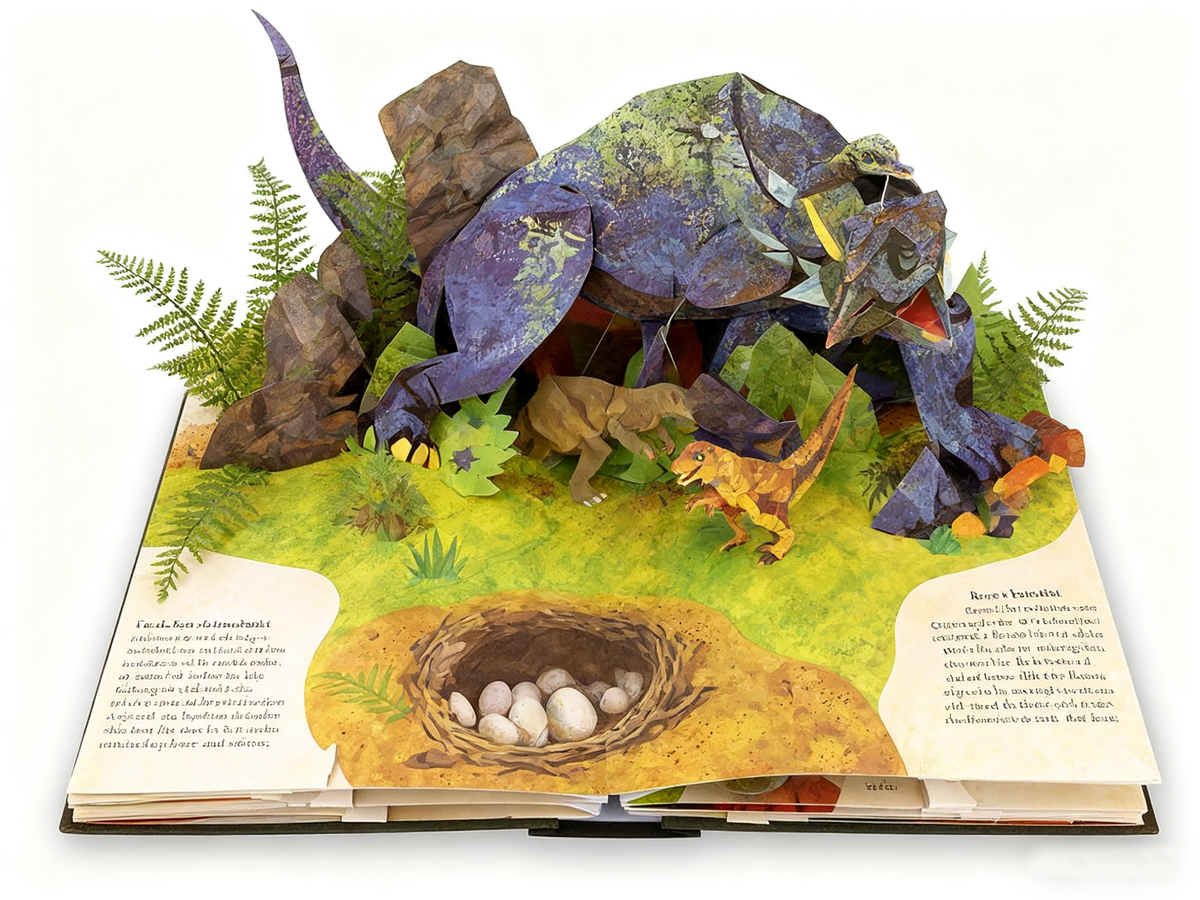 Kinder Dinosaurier Spielzeug Interaktives 3D STEM Set