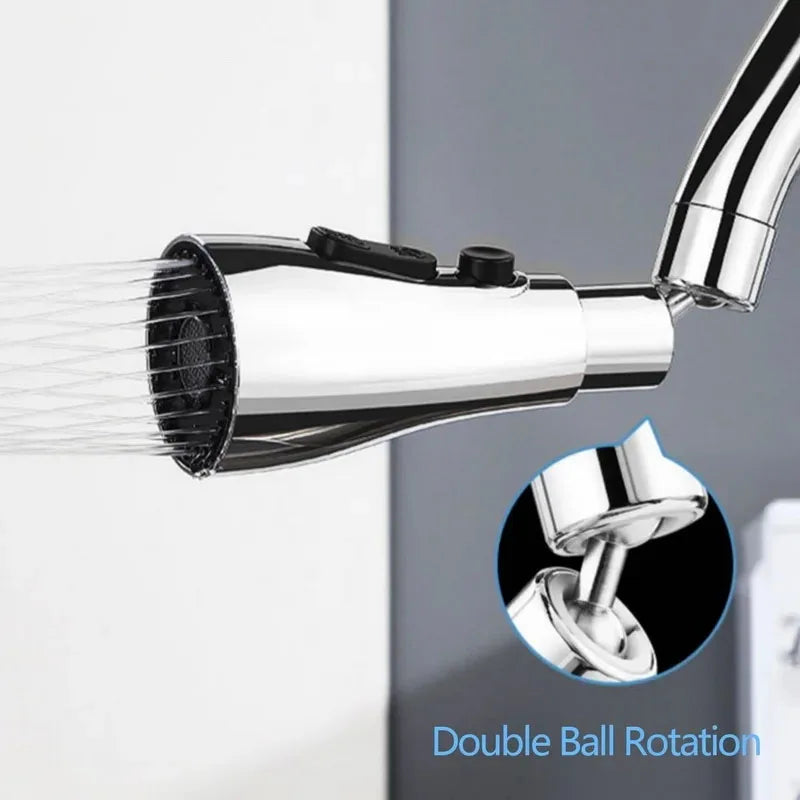 Kitchen Faucet Attachment 360° Rotating Head 3 Spray Modes