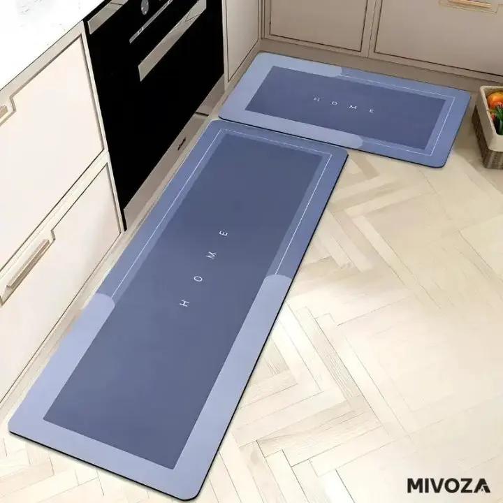 Kitchen Mat Ultra-Absorbent Padded & Non-Slip Rubber Base