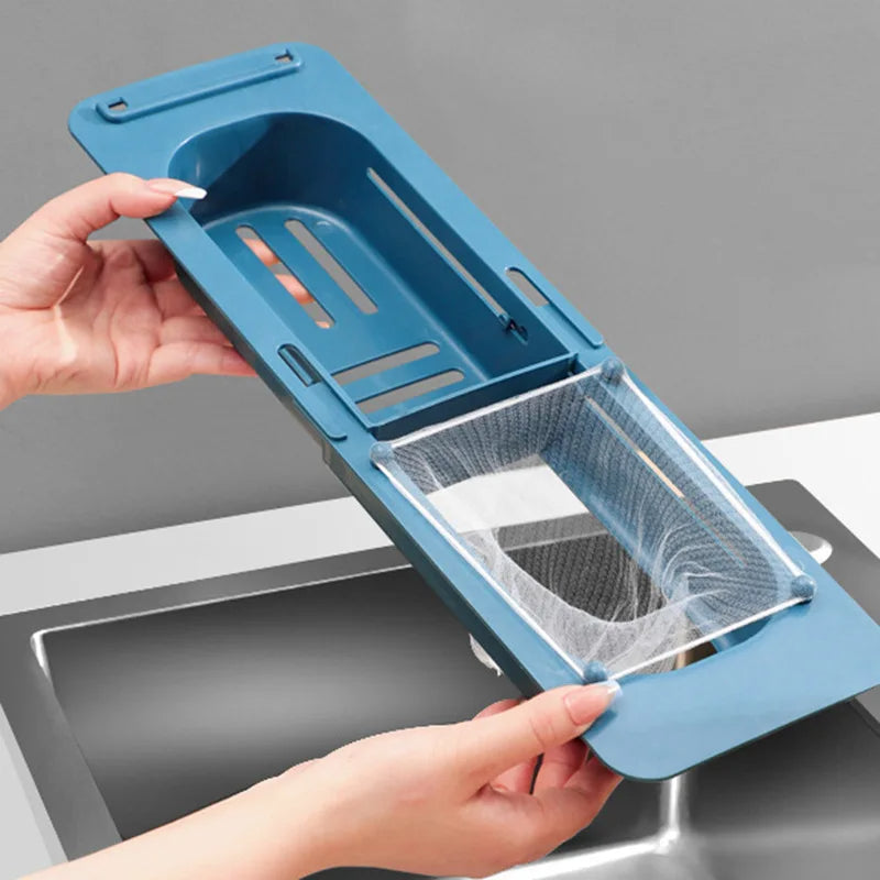 Kitchen Organizer Adjustable Space-Saving No-Drill
