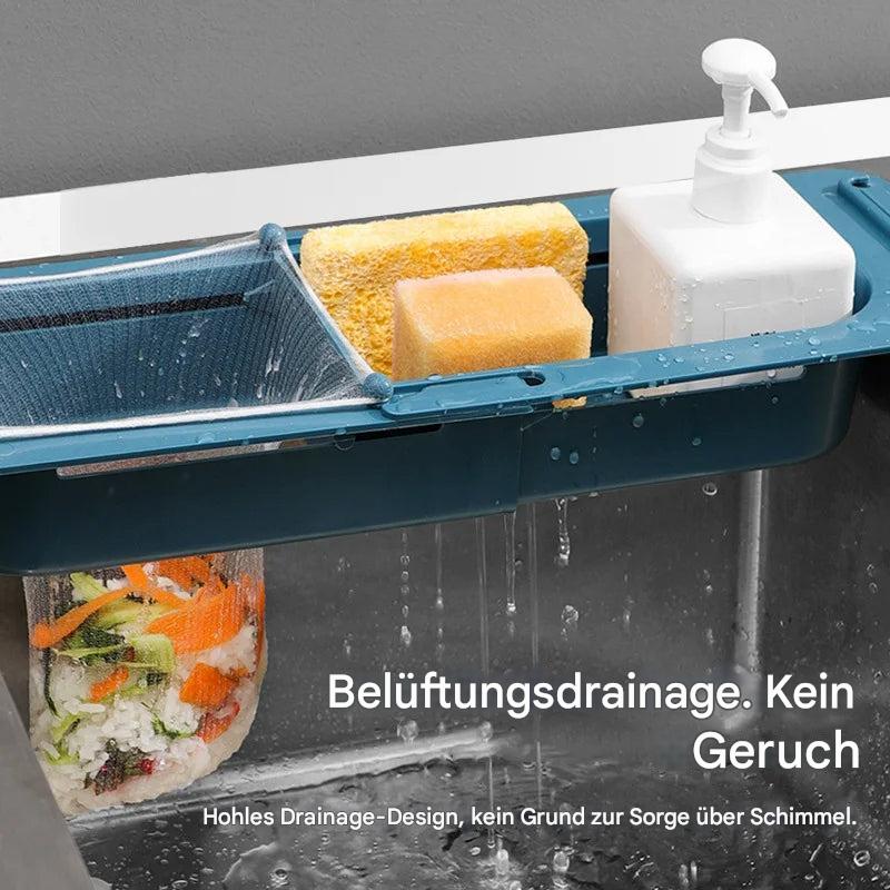 Kitchen Organizer Adjustable Space-Saving No-Drill