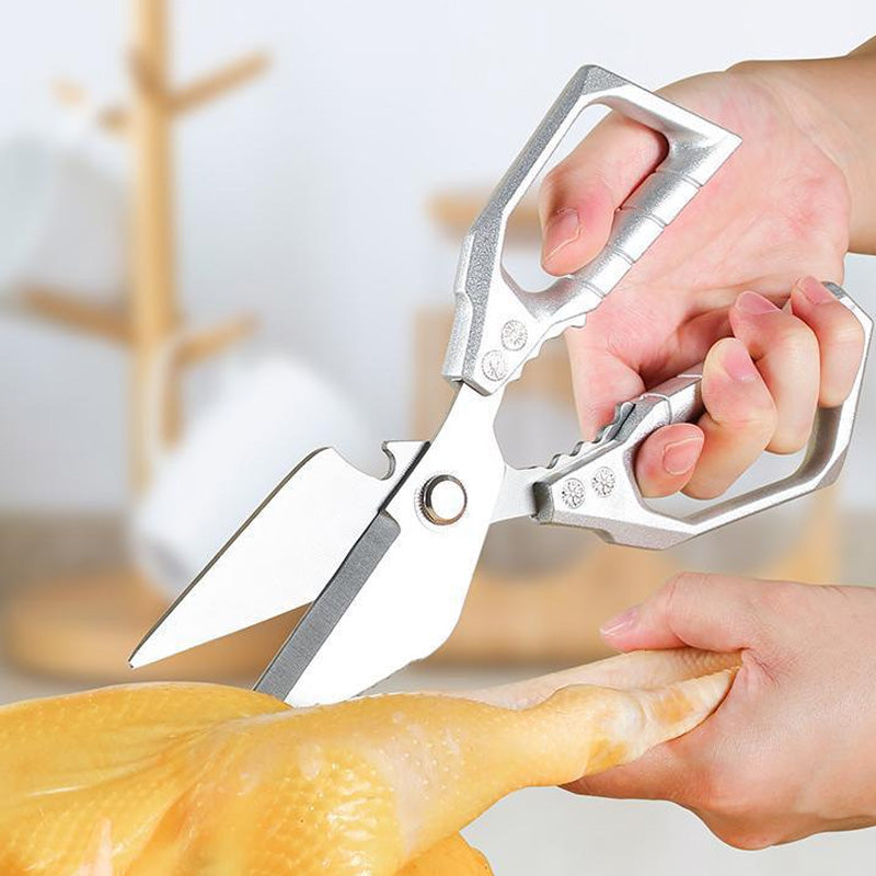 Kitchen Shears Razor-Sharp Stainless Steel Ergonomic & Non-Slip Handles