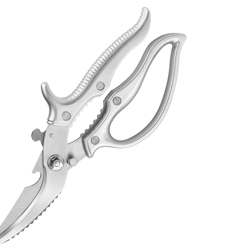 Kitchen Shears Razor-Sharp Stainless Steel Safety Lock
