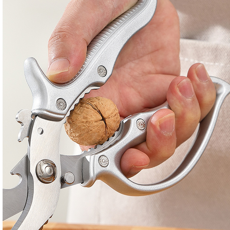 Kitchen Shears Razor-Sharp Stainless Steel Safety Lock