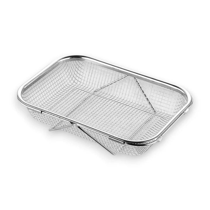 Kitchen Sink Basket Stainless Steel Fine Mesh Adjustable Width
