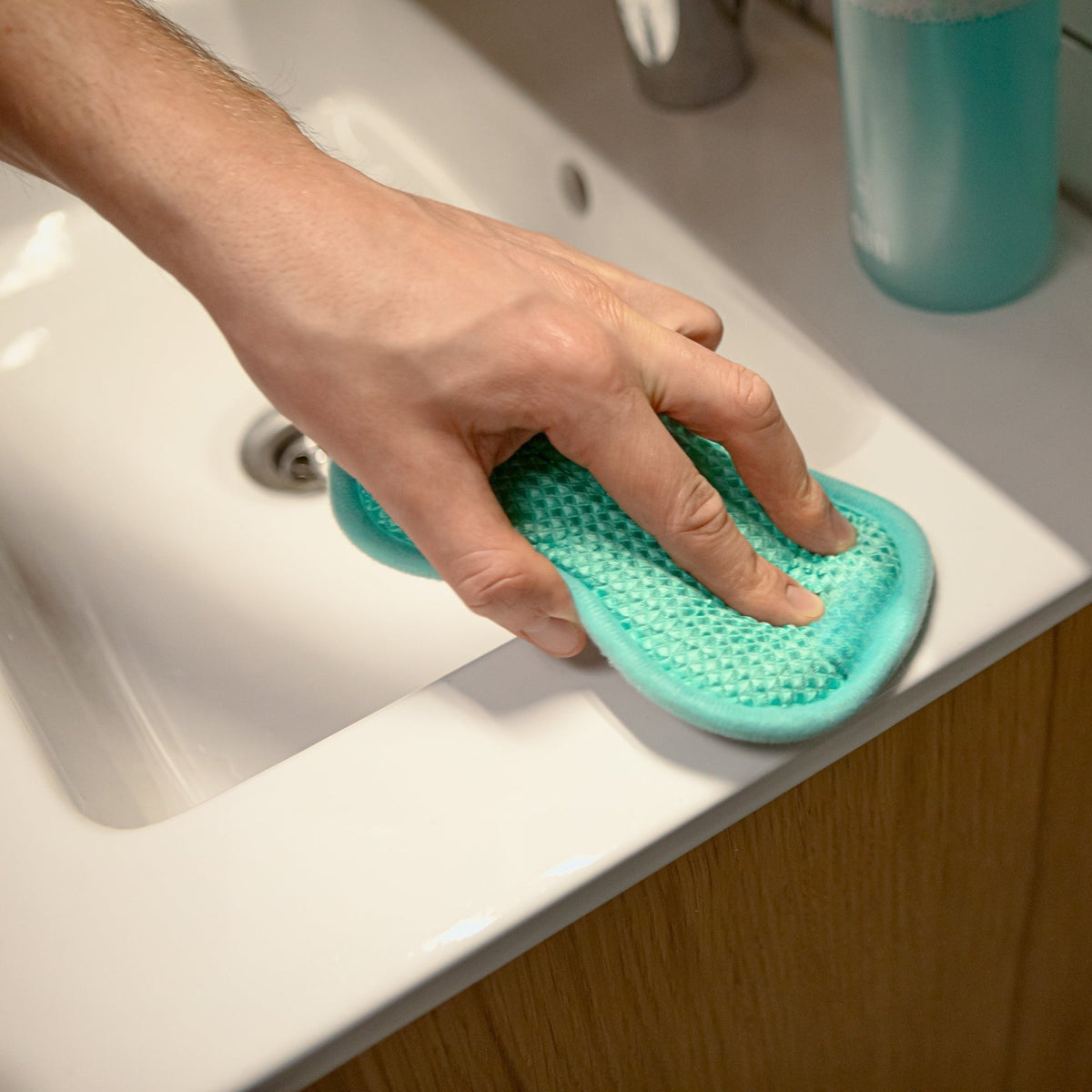 Kitchen Sponge Dual-Sided Scrub & Microfiber 5-Pack