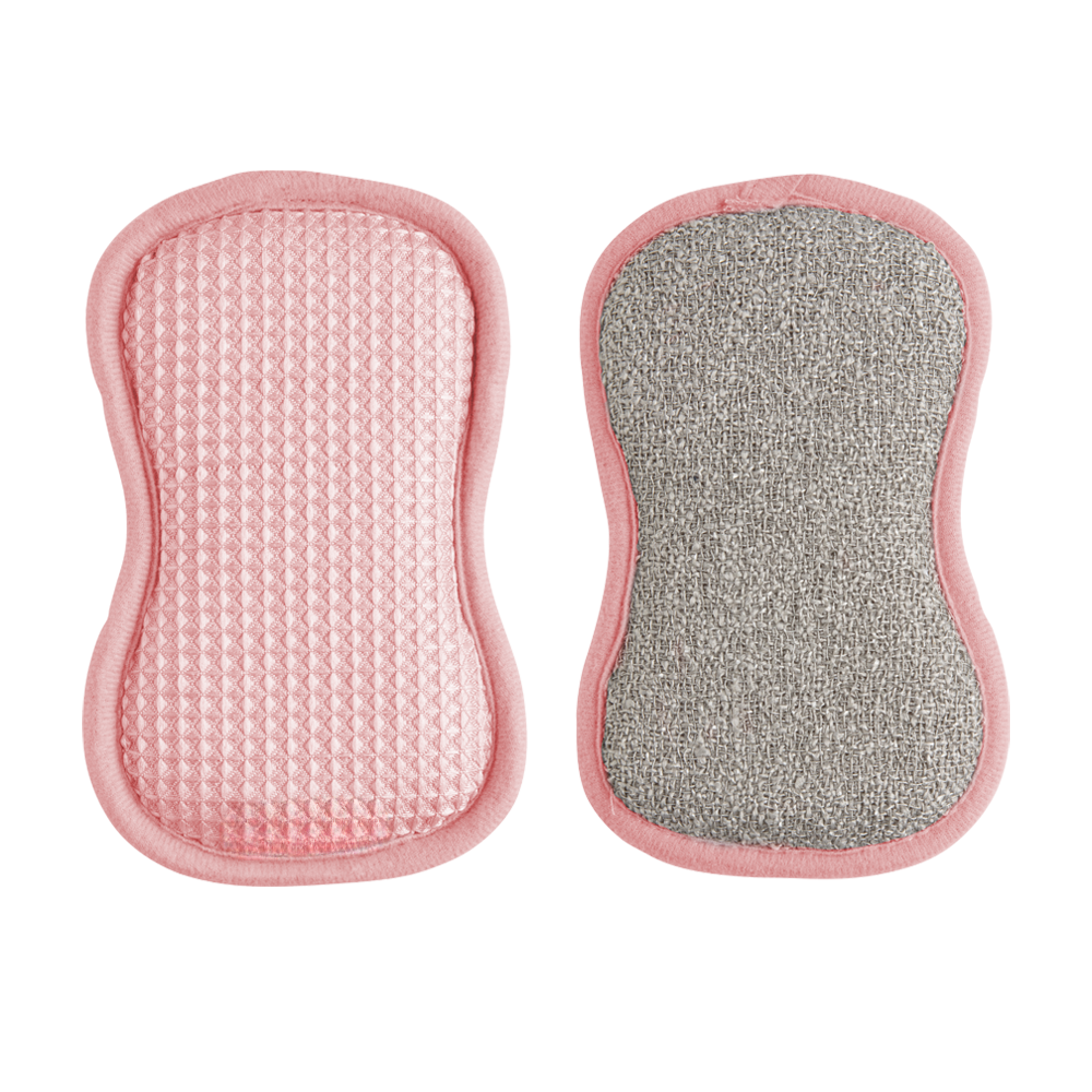 Kitchen Sponge Dual-Sided Scrub & Microfiber 5-Pack