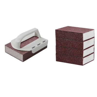 Kitchen Sponge Nano-Carbide Ergonomic Handle