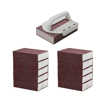 Kitchen Sponge Nano-Carbide Ergonomic Handle