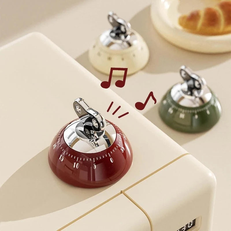 Kitchen Timer Mechanical & Magnetic 55-Minute