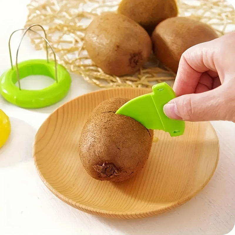 Kiwi Slicer Stainless Steel Blades Non-Slip Dishwasher Safe