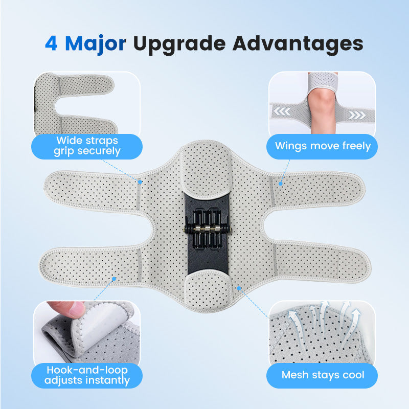 Knee Brace Adjustable Straps & Compression Support