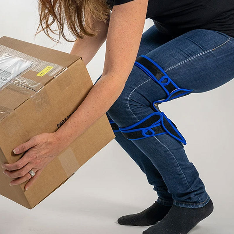 Knee Brace Spring Stabilizer Aluminum Frame & Breathable Mesh