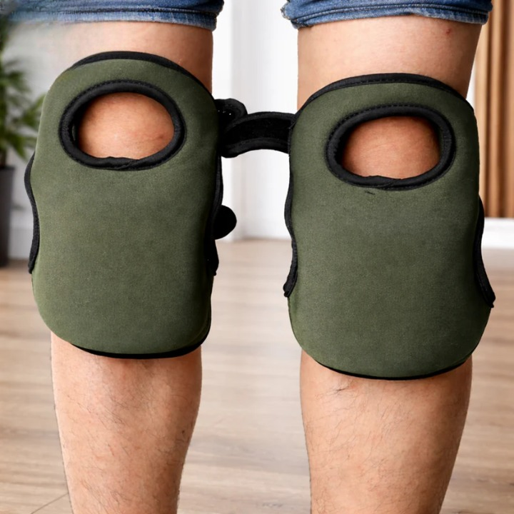 Knee Pads Shock-Absorbing Foam Adjustable Straps