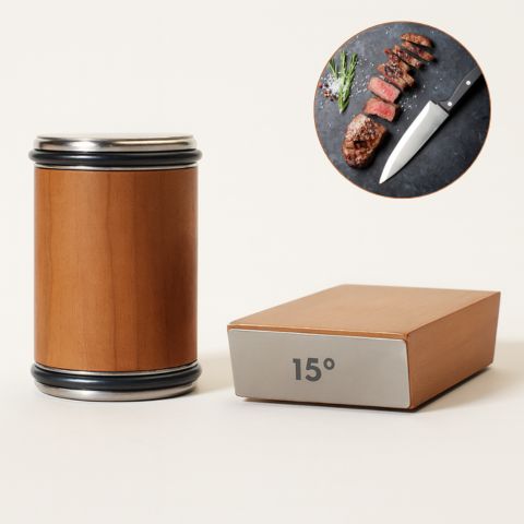 Knife Sharpener Roll Design Fast & Precise Non-Slip Base