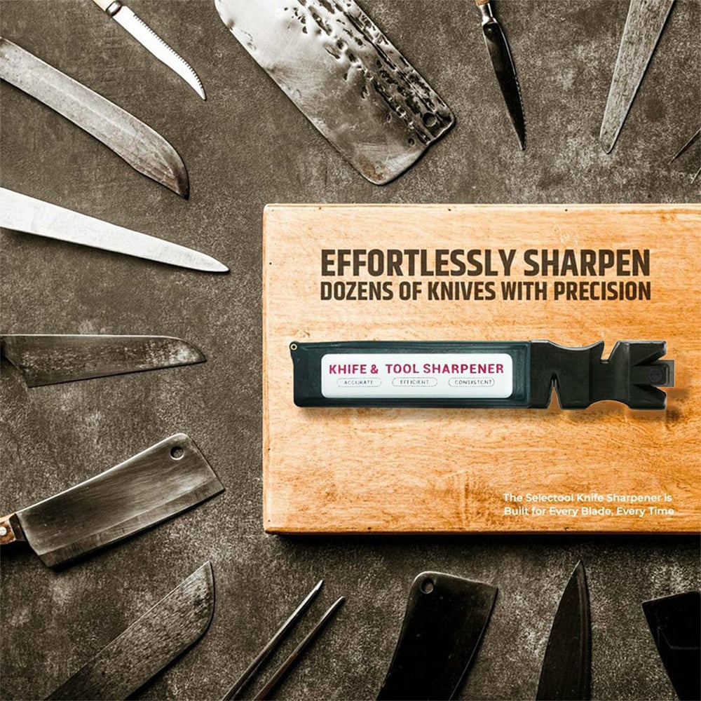 Knife & Tool Sharpener Whetstone Tile & Glass Cutter