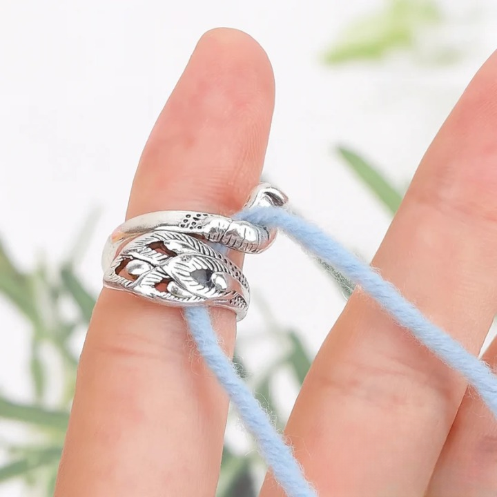 Knitting Rings Set of 2 Adjustable Fit Pain Relief